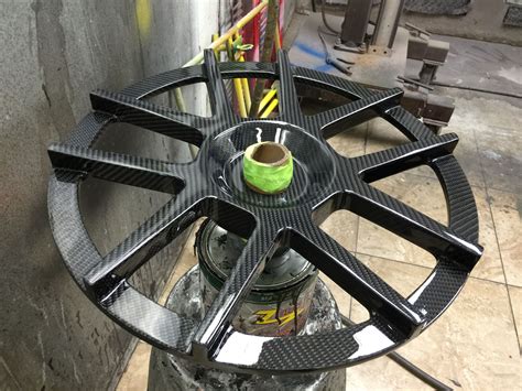 full carbon fiber wheel   forged composites  weighs   pounds    fits