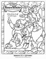 Coloring Dwarfs Printables Kids Seven sketch template