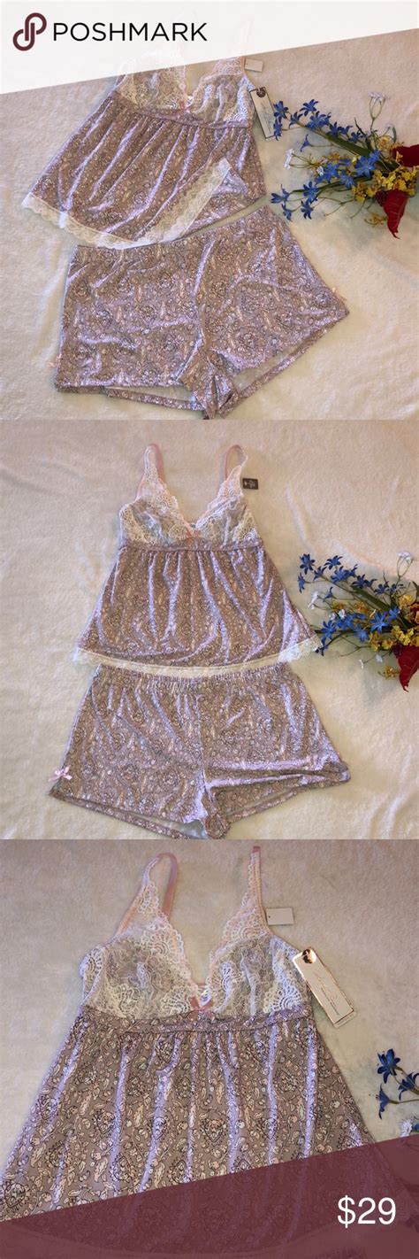 nwt marilyn monroe sleepwear  piece set size  sleepwear romantic lace clothes design
