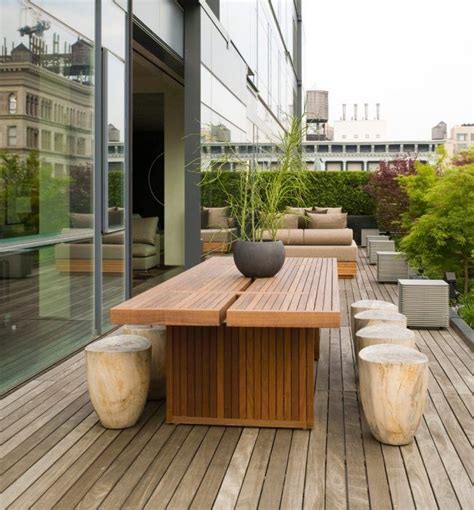 meubles de jardin  terrasse en bois conseils pour maintien patio design modern patio
