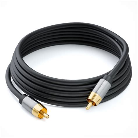 deleycon subwoofer kabel cinch rca digitales koaxialkabel