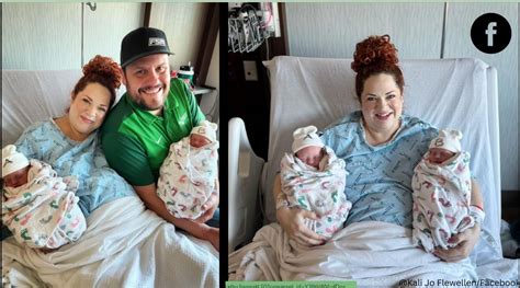 woman gives birth to twin girls whose birthday falls a year apart