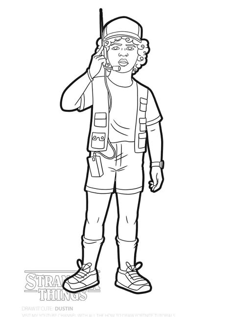 Top 15 Printable Stranger Things Coloring Pages Online