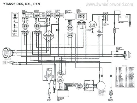 diagram  yamaha warrior  ignition switch wiring diagram mydiagramonline