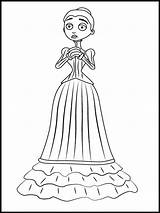 Corpse Bride Coloring Pages Printable Drawing Kids Halloween sketch template