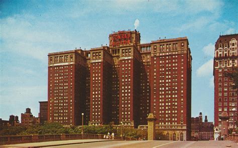 cardboard america motel archive  stevensthe conrad hilton chicago illinois