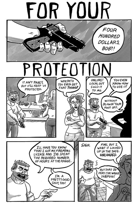 protection page  dime store noir
