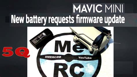 mavic mini updating battery firmware  questions answered youtube
