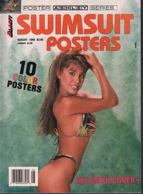 Swimsuit Posters August 1990 Ashley Poster Series 10 Posters 071720ame