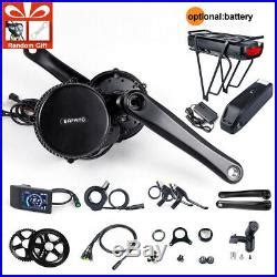 bafang bbsb mid drive motor electric bike conversion kit  battery drive