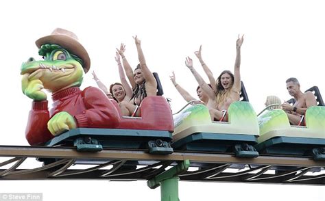 Naked Rollercoaster Ride At Adventure Island In £10k Cancer Charity Bid