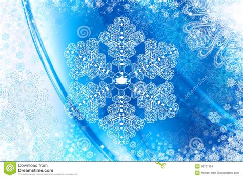 background with crystal snowflake royalty free stock images image