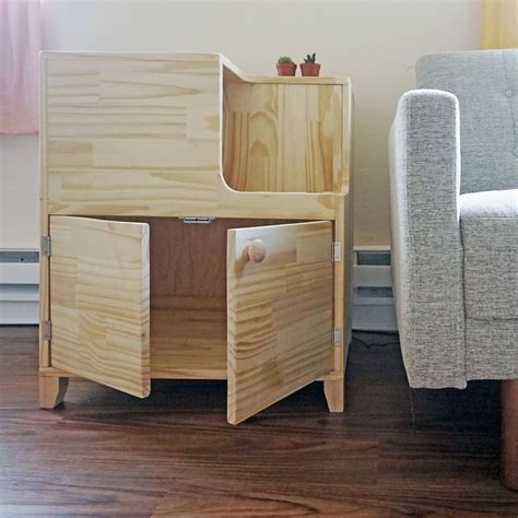 autres finitions disponibles unique jumbo moderne en bois etsy meuble  fabriquer soi meme