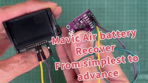 recover dji mavic air battery youtube