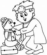 Coloring Pages Medical Getcolorings Printable Kids Doctor sketch template