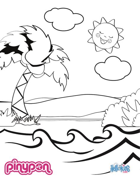 pinypon water park coloring pages hellokidscom