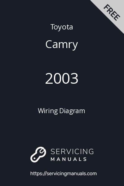 toyota camry wiring diagram  servicingmanuals