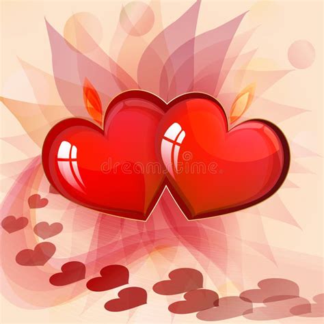 valentins day card stock illustration illustration  bright