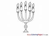 Coloring Chandelier Advent Kids Sheet Title sketch template