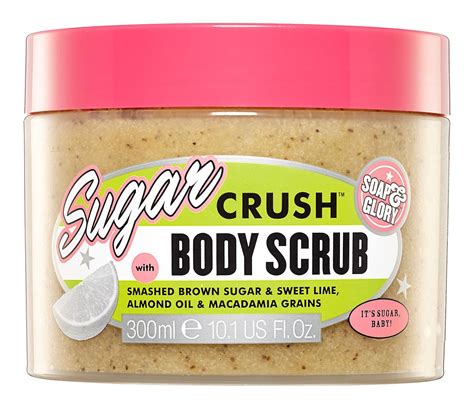 soap glory sugar crush body scrub ingredients explained