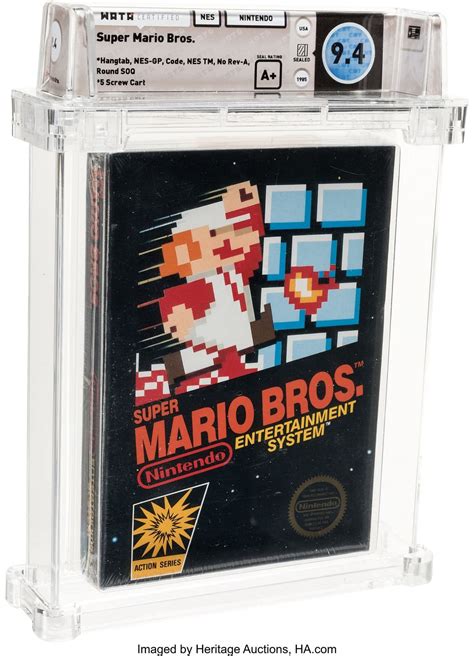 An Original Boxed Copy Of Super Mario Bros Is Up For Auction