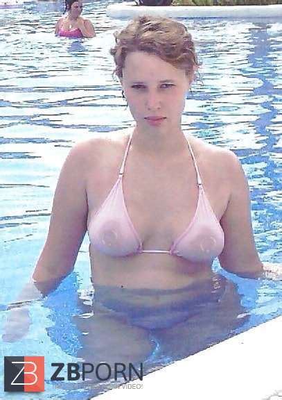 Bikini Swimsuit Brassiere Plumper Mature Clad Teenager Phat Mounds Zb