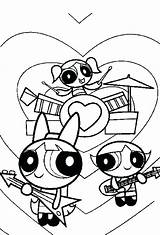 Coloring Band Powerpuff Girls Pages Kiss Blossom Bands Marching Buttercup Printable Color Getcolorings Puff Power Contemporary Drawing Clipartmag Getdrawings Clipart sketch template