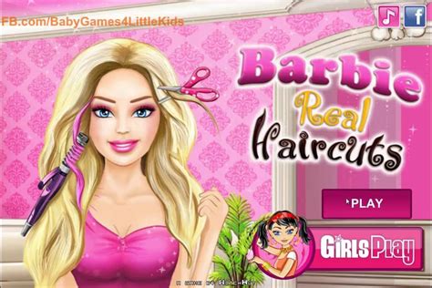 barbie real haircut  makeup games makeup vidalondon