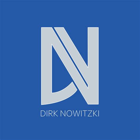 dirk nowitzki logo  behance