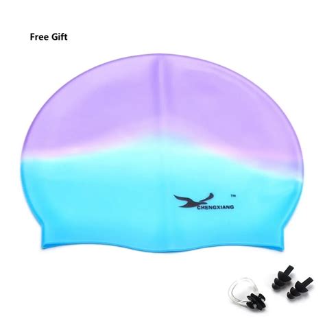 Keeps Hair Dry Waterproof Premium Silicone Swimming Caps Royal Swim Cap