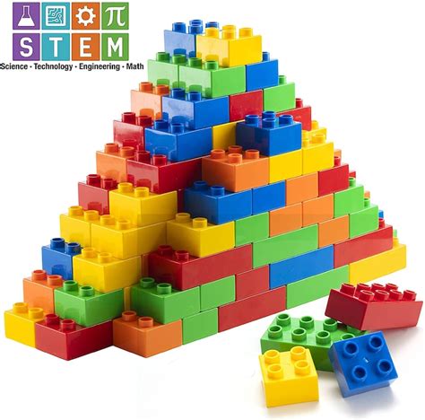 piece classic big building blocks compatible   etsy