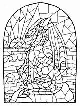 Colorear Inktober Patrones Zelda Arte Mosaicos Vitral Medieval Weasyl Mosaico Colouring Medival Vitrales Vidrieras Raskrasil Diseños Blown Paisajes Números sketch template