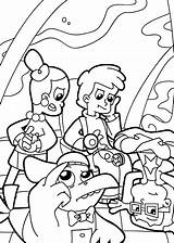 Coloring Pages Cyberchase Kids Cartoons Printable Site sketch template