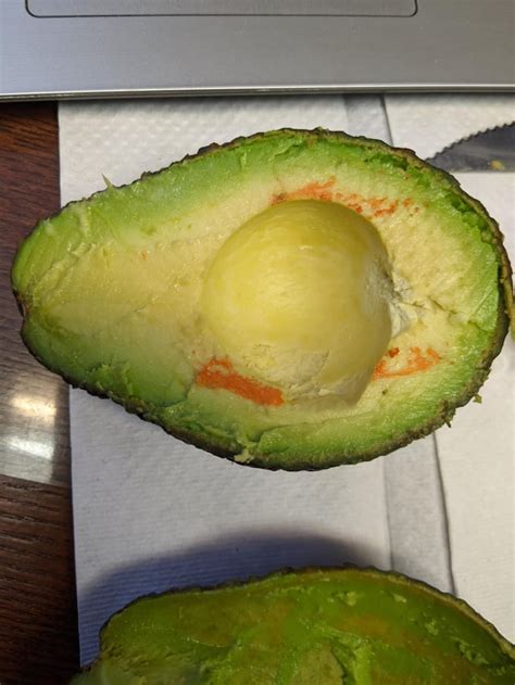 red stuff  forms  top   avacado rwhatisthisthing