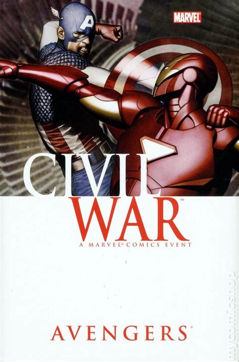 civil war avengers hc  marvel comic books