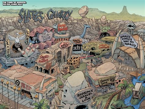 the new flintstones comic has hipster cavemen and postmodern angst kotaku australia