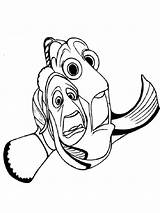 Nemo Coloring Findet Malvorlagen Shark sketch template