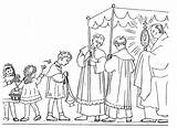 Catholic Procession Kolorowanki Procesja Coloriage Boże Ciało Adoration Eucharistic Crafts Eucharist Colorier Dessin Dieu Fête Catholique Eucharistie 2d Religijne Religieuse sketch template