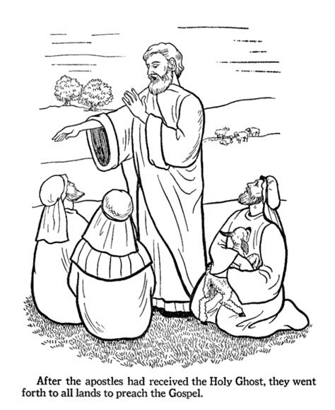 disciples coloring pages coloring home