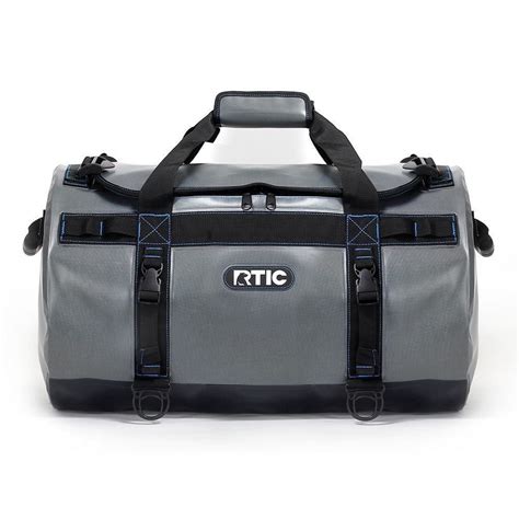 rtic medium duffle bag grey water resistant  puncture resistant