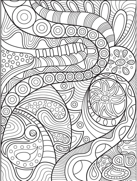 coloring pages  adults abstract