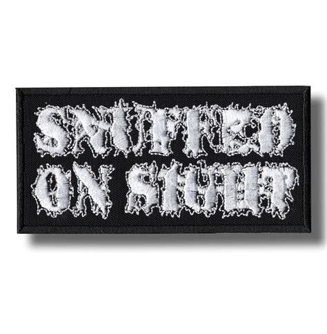 Snuffed On Sight Embroidered Patch 11x5 Cm Patch