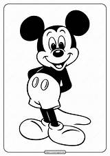 Mickey Mouse Coloring Printable Sweet Whatsapp Tweet Email sketch template
