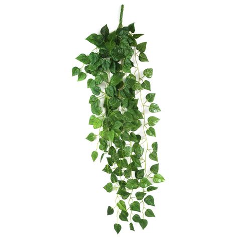 buy green artificial fake hanging vine plant leaves garland home garden wall