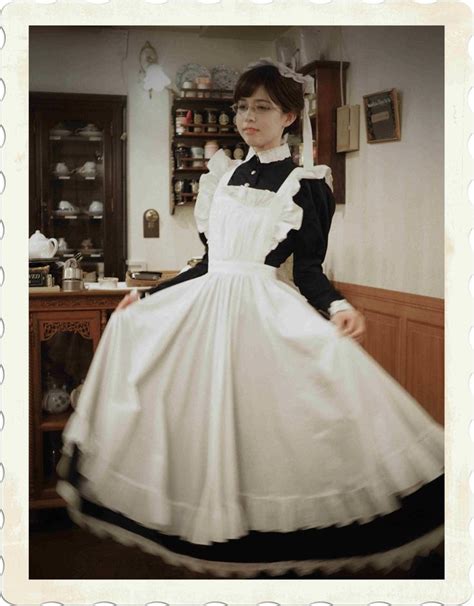 Pin By Ibn Insaan On Sweet And Innocent Maid Costume French Maid Dress