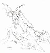 Ghidorah Godzilla Hedorah sketch template