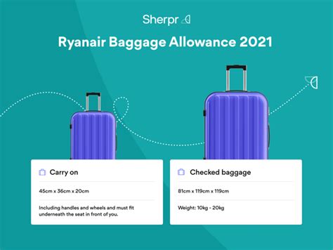 ryanair luggage allowance excess baggage fees sherpr