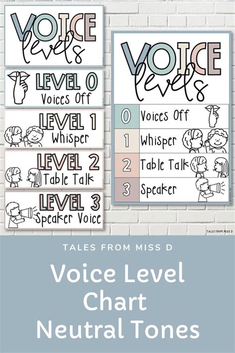 voice level chart   voice level charts voice levels printable