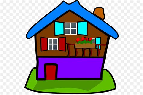 rumah kartun royaltyfree gambar png