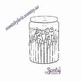 Scentsy Warmer Scented Warmers Scentsbykris sketch template